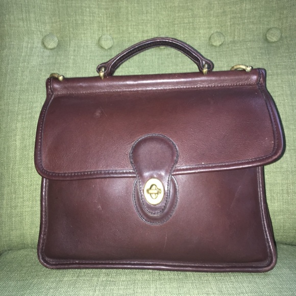 Coach Handbags - Coach Willis bag in mahogany